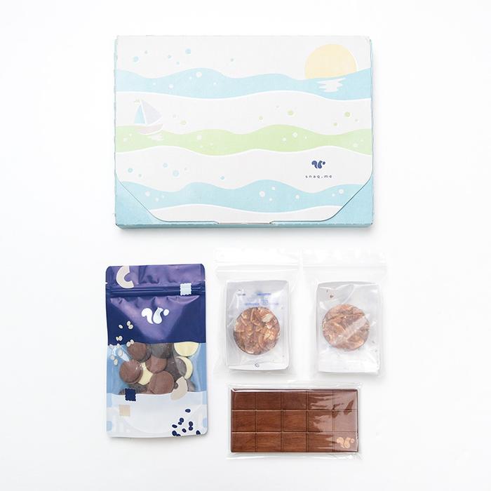 バレンタイン気分のチョコおやつセット | snaq.me store (スナックミー