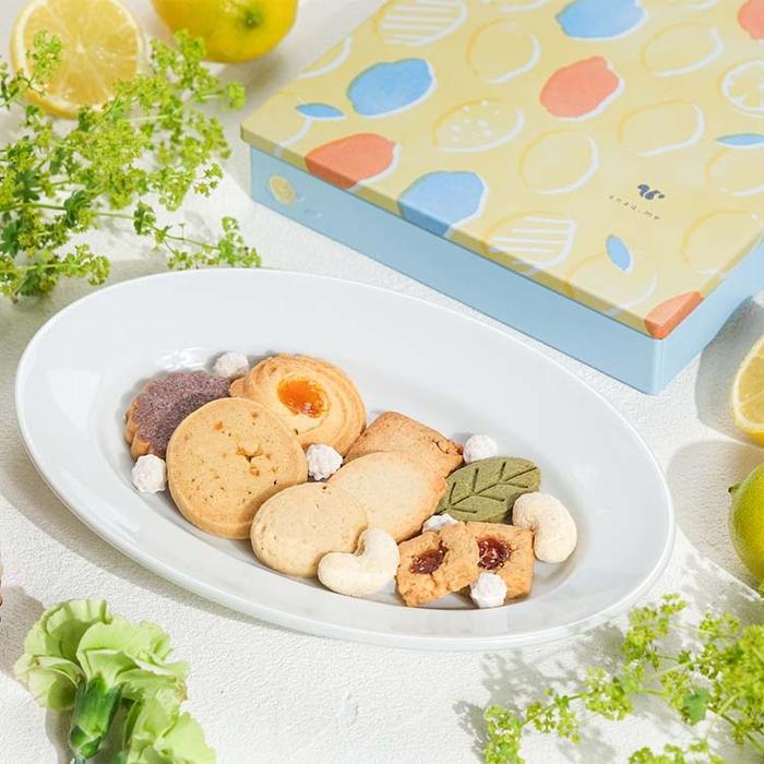 レモンにときめく 夏のおとずれクッキー缶 | snaq.me store (スナック