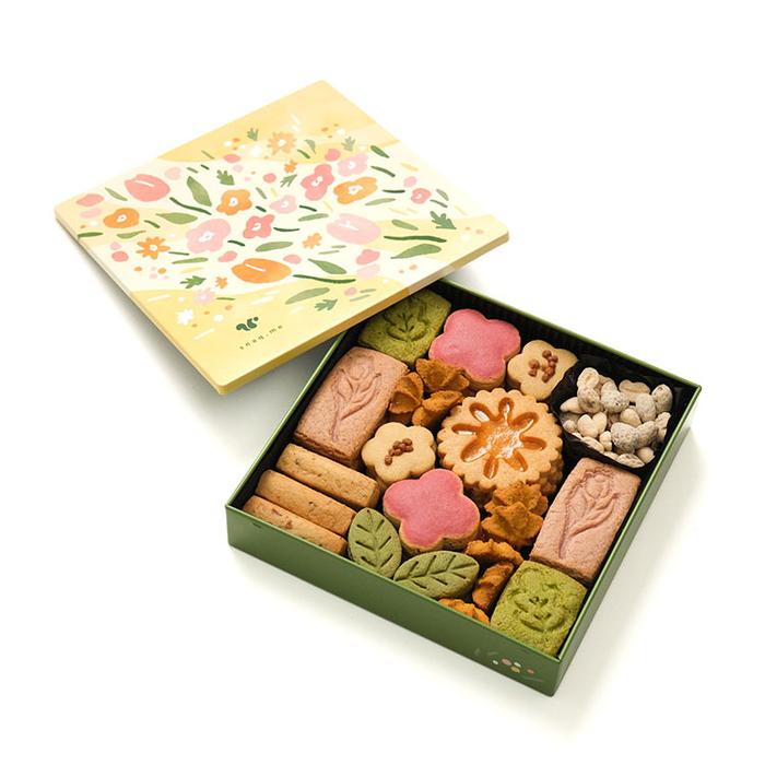 春風なびく お花畑のクッキー缶 | snaq.me store (スナックミーストア)