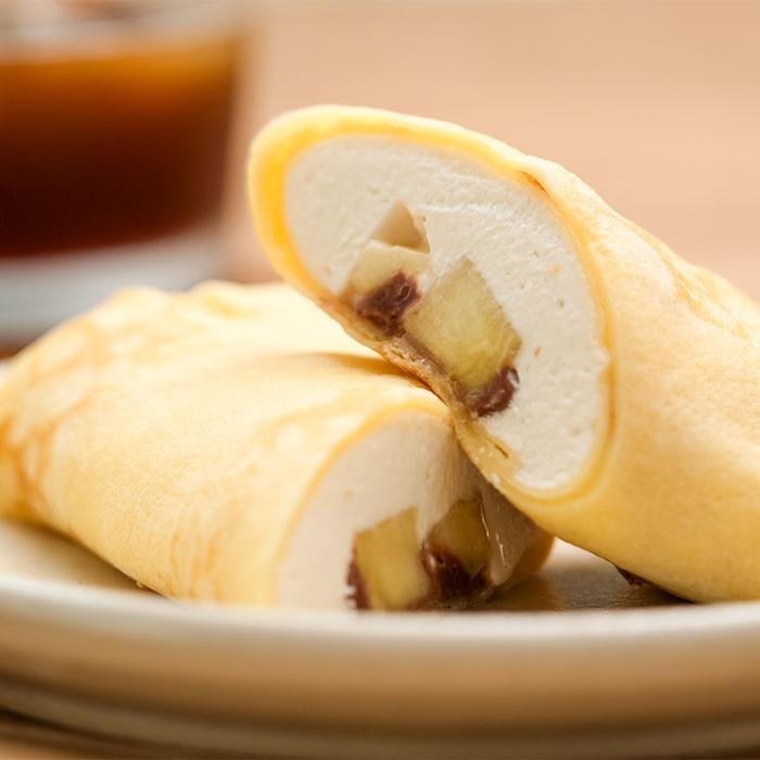 北海道産生クリームの手包みクレープ チョコバナナ | snaq.me store