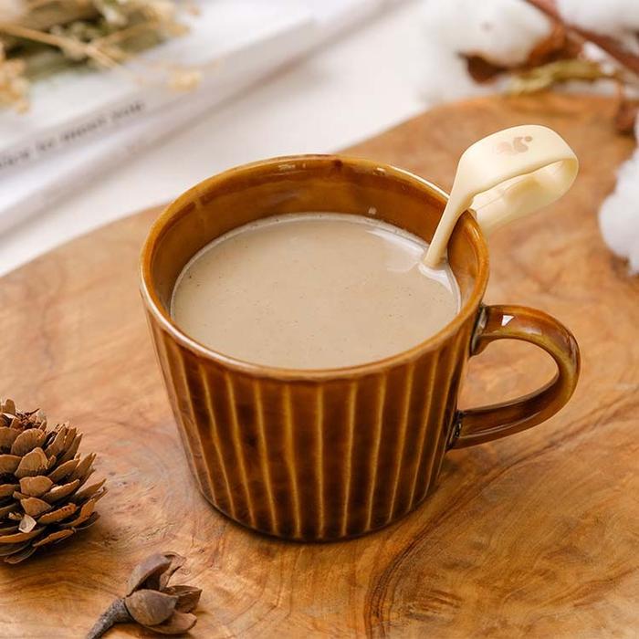 ミルクティーのもと&カップスプーン(アイボリー) | snaq.me store