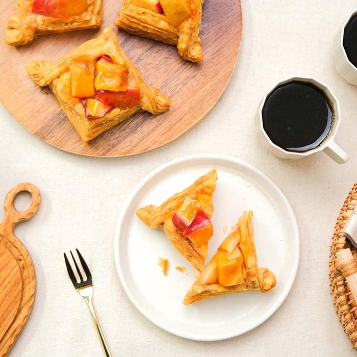 アップルパイ 6w 2点セット ポテトアップルパイ 2台セット (直径17cm) 冷凍 [らぽっぽ