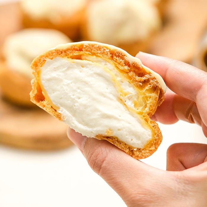 ホワイトチョコがけ!北海道産生クリームシュー | snaq.me store