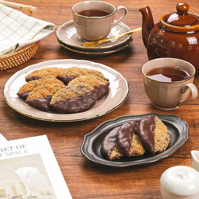 島ざらめのサックサク!チョコがけリーフパイ | snaq.me store