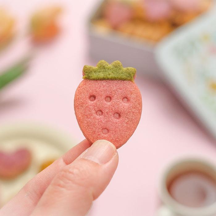 ぴょんと春が跳ねだすクッキー缶 | snaq.me store (スナックミーストア)
