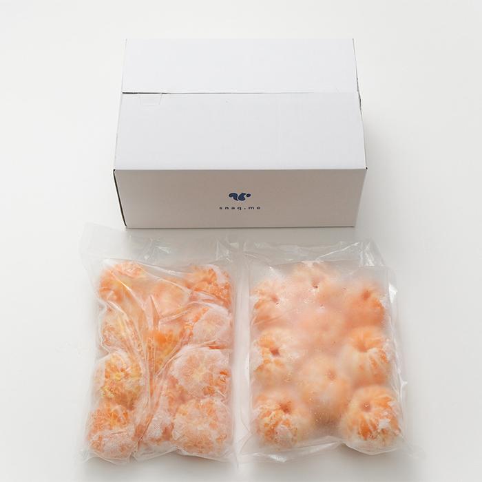 旬の味をとじ込めました 皮むき完熟冷凍みかん | snaq.me store