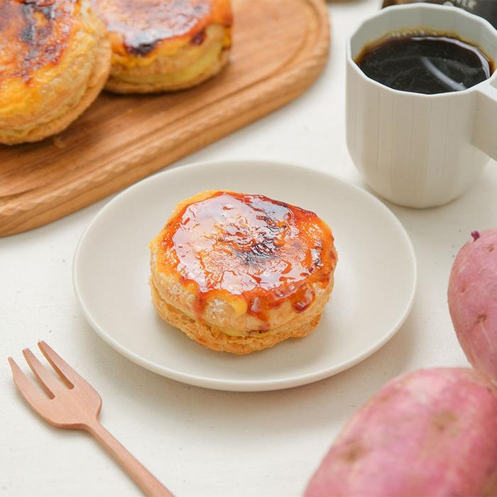 香ばしキャラメリゼのブリュレパイ スイートポテト | snaq.me store