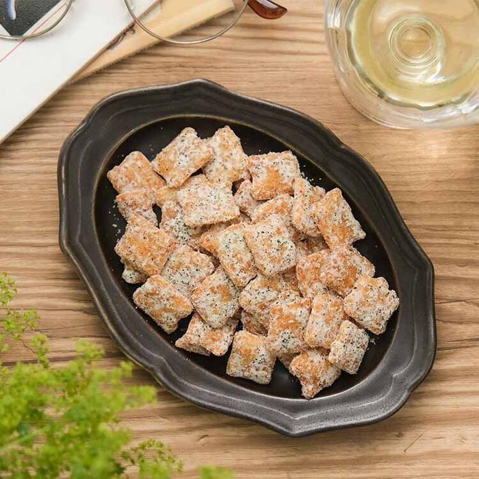 つぶつぶせんべい モッツァレラバジル | snaq.me store (スナックミー